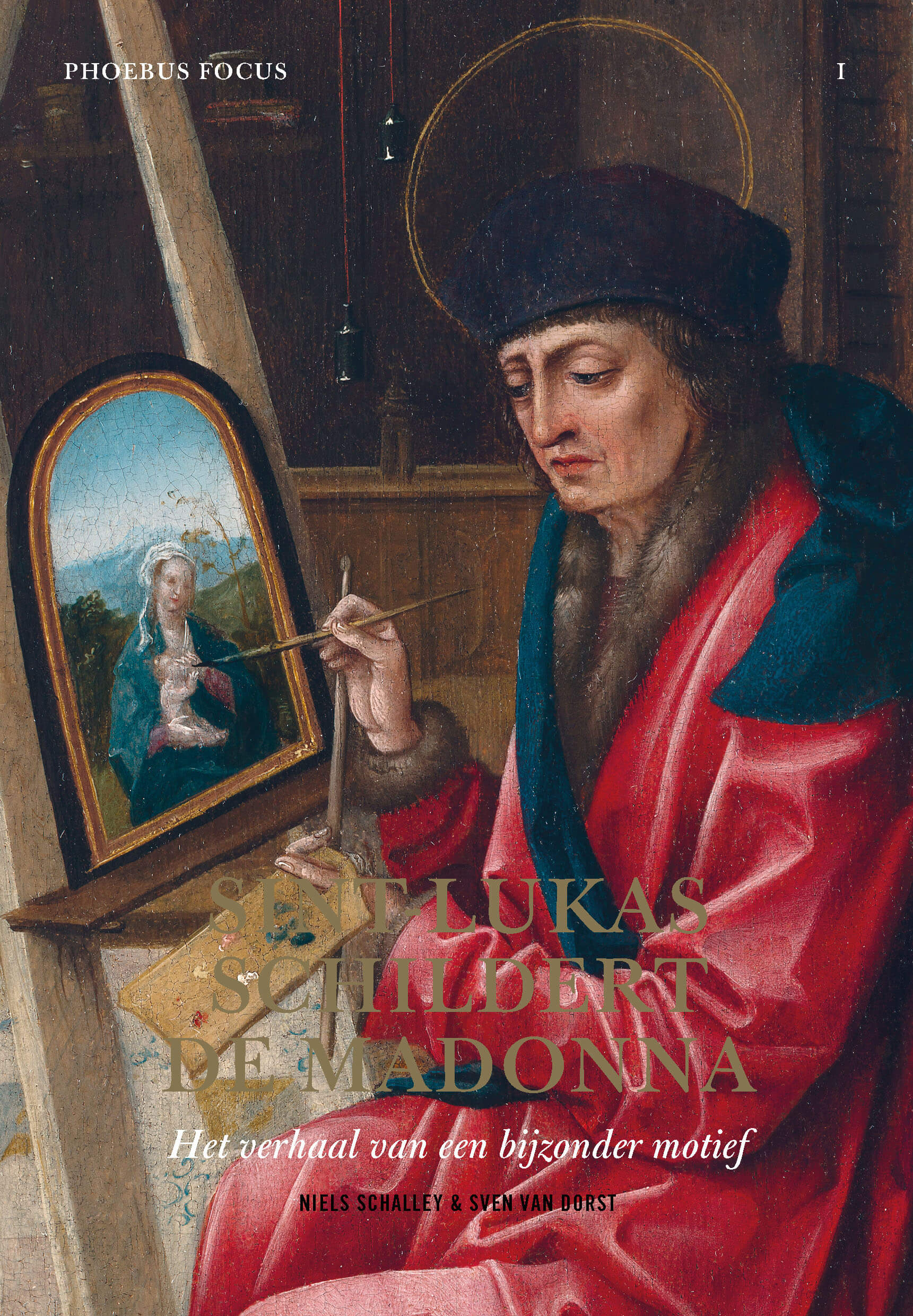 Sint Lukas schildert de Madonna