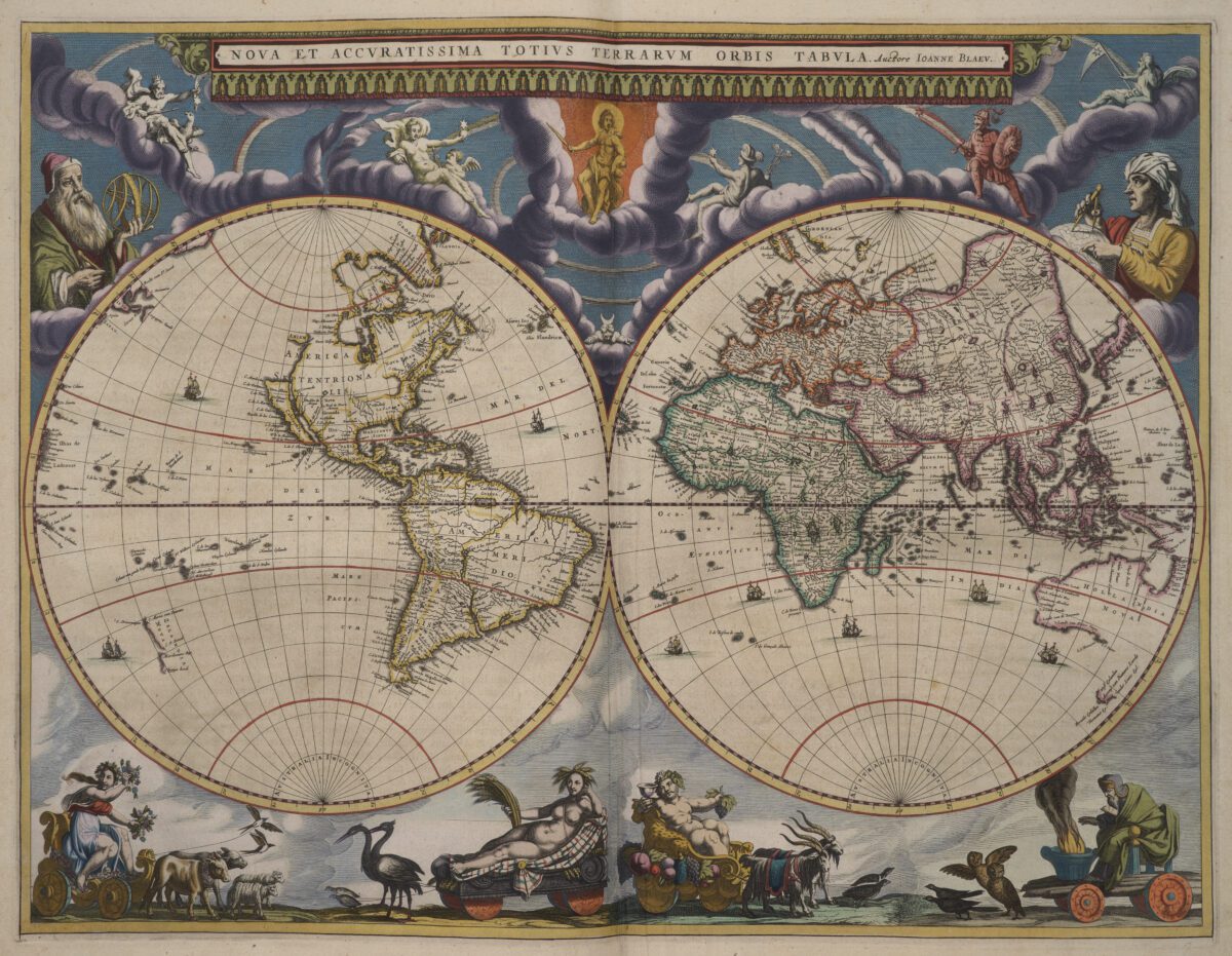 De mooiste atlas van de wereld – De Atlas Maior van Blaeu